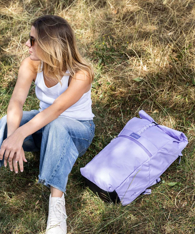 Nitro Cosmo 26 Sac à dos roll-top lavender