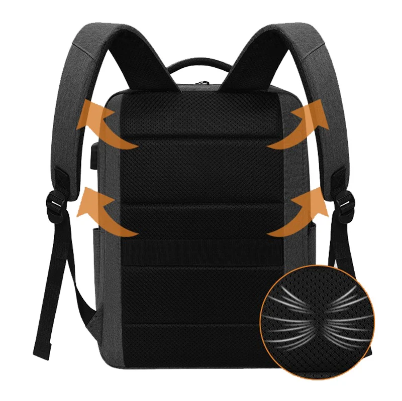 Sac à dos ordinateur avec fermeture anti-vol