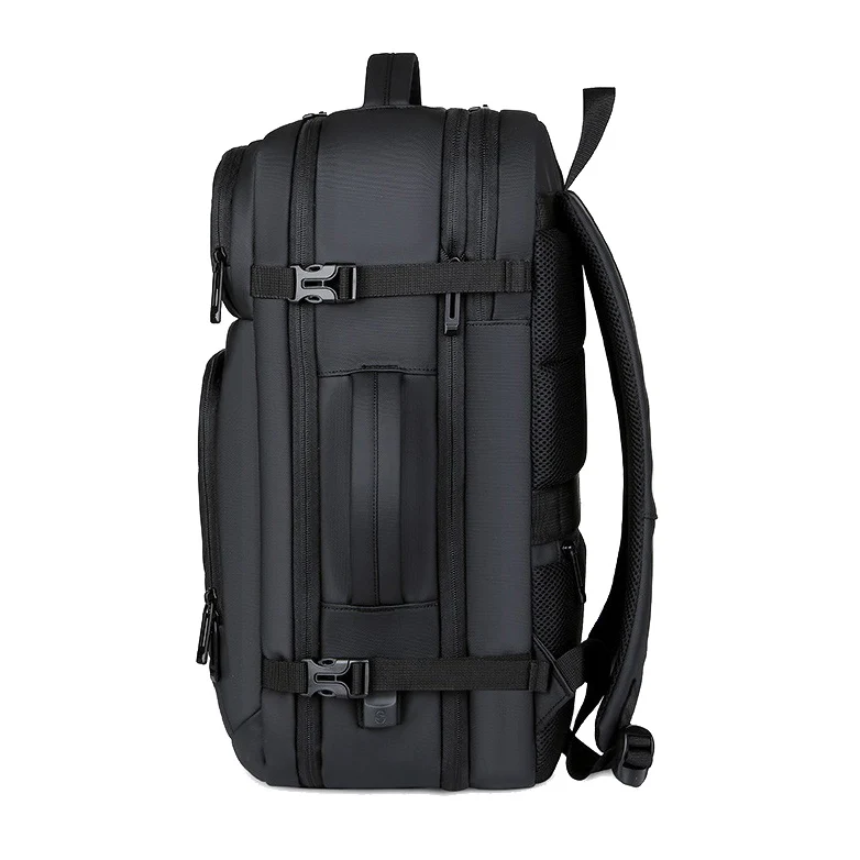 Sac à dos voyage extensible 40L avec compartiment ordinateur 17 pouces