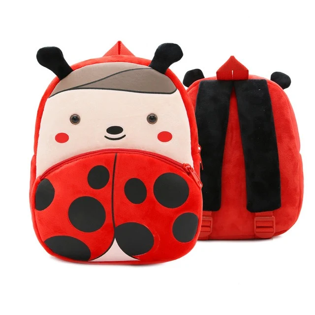 Sac à dos animaux maternelle en peluche