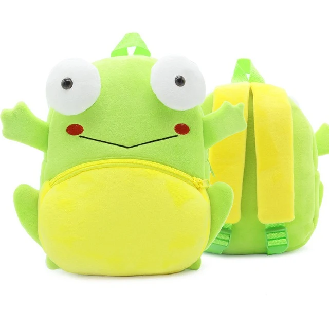 Sac à dos animaux maternelle en peluche
