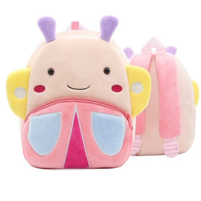 Sac à dos animaux maternelle en peluche
