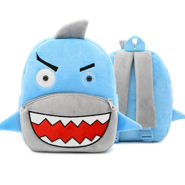 Sac à dos animaux maternelle en peluche