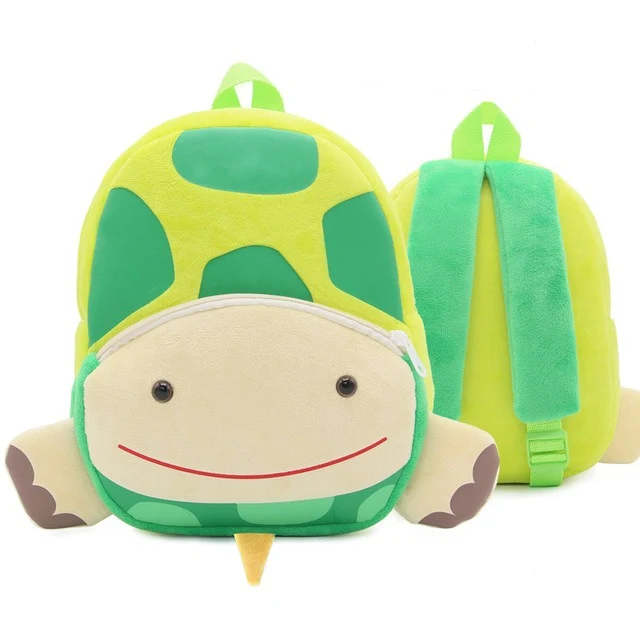 Sac à dos animaux maternelle en peluche