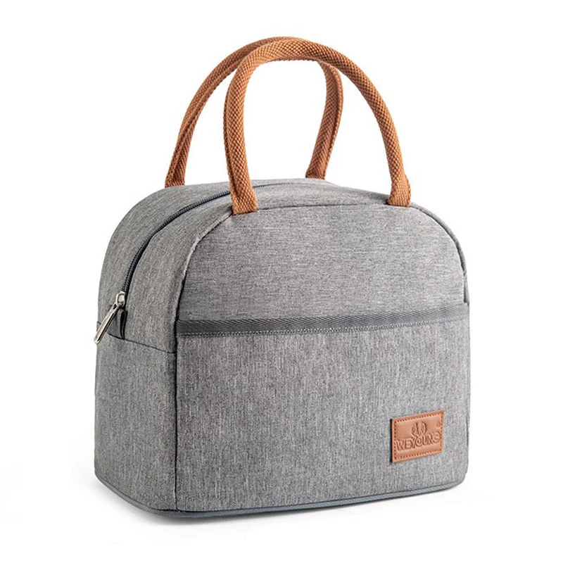 Sac isotherme repas bleu et marron