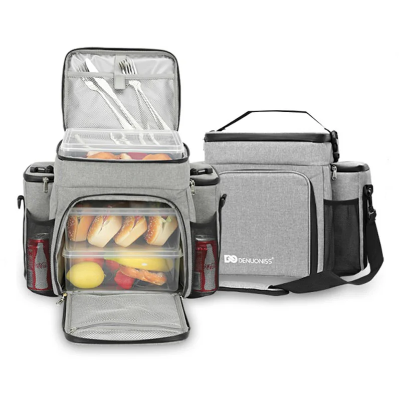 Sac isotherme repas avec ouverture avant