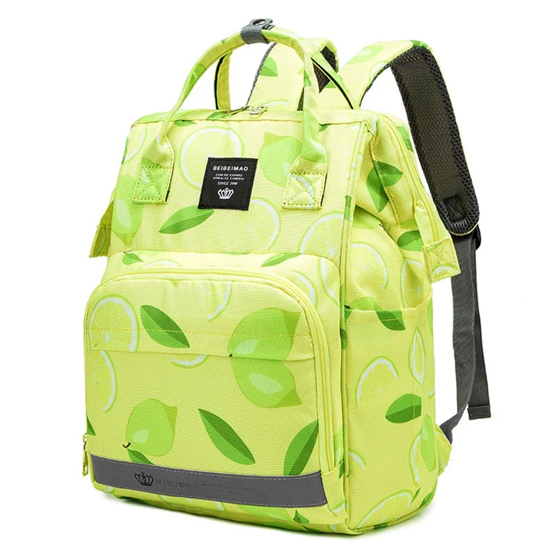 Sac à langer grande capacité imperméable coloré