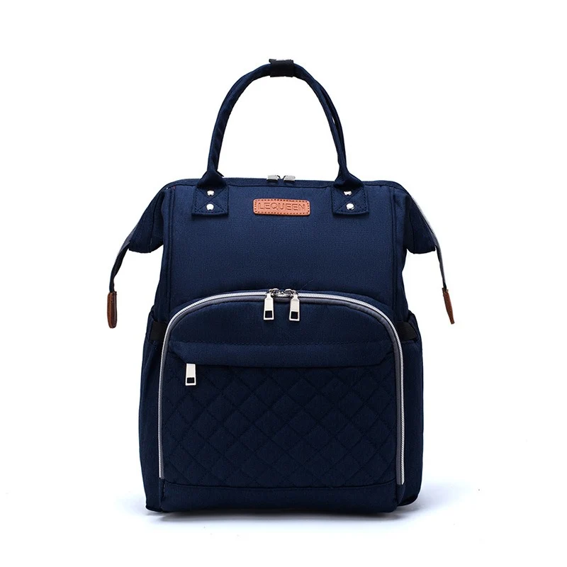 Sac à langer matelassé avec compartiment biberon isotherme