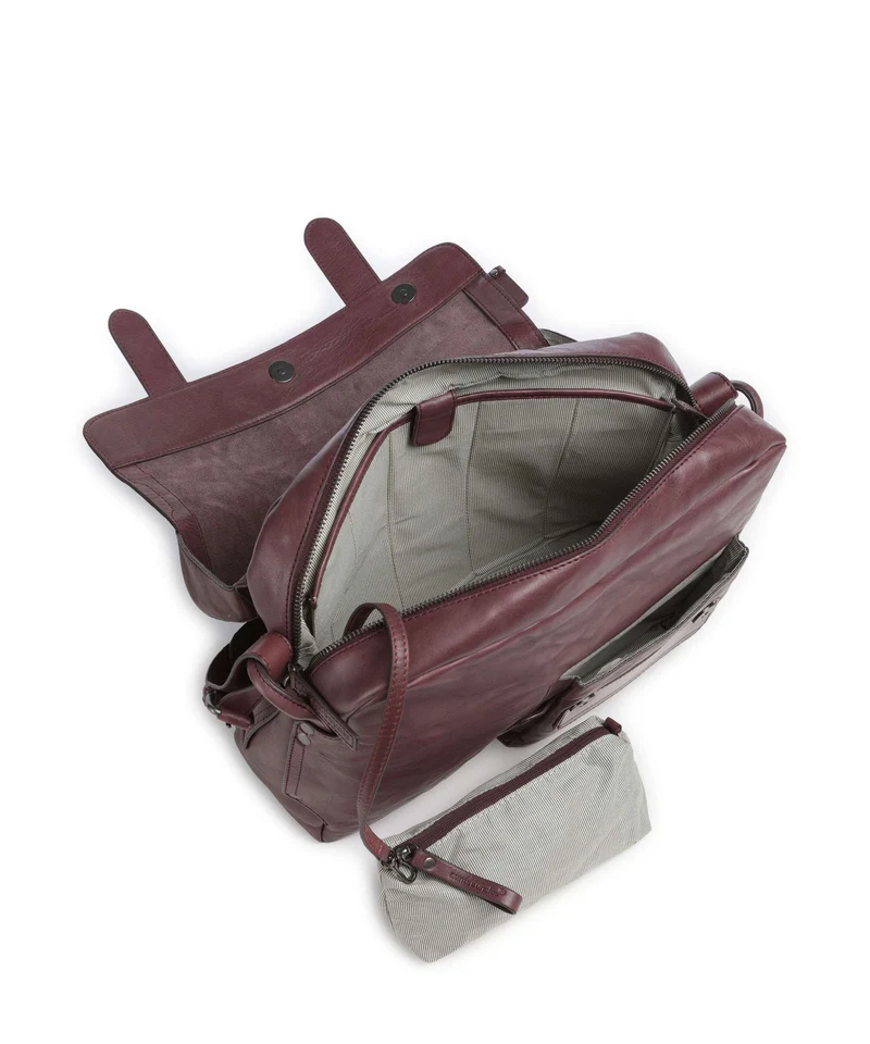 Aunts & Uncles Grandma's Luxury Club Mrs. Honey Pie Sac messager dark cherry