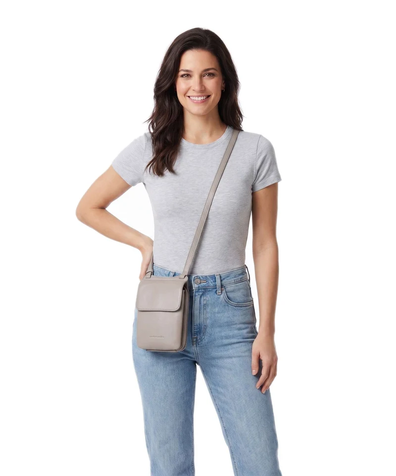 Aunts & Uncles Bohemian Vibes Tulip Pochette telephone taupe