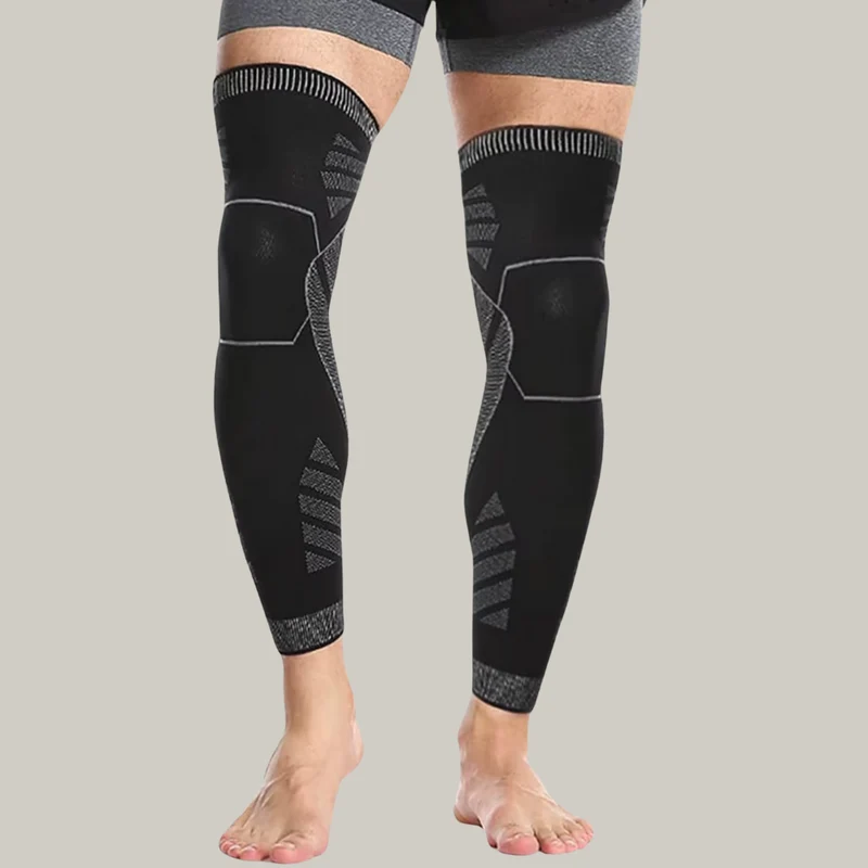 Genouillère de Compression Sportive | Compression Intégrale Cuisse-Cheville