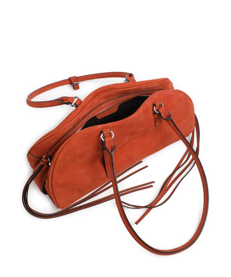 Liebeskind Capri Suede M Sac porté épaule red rock