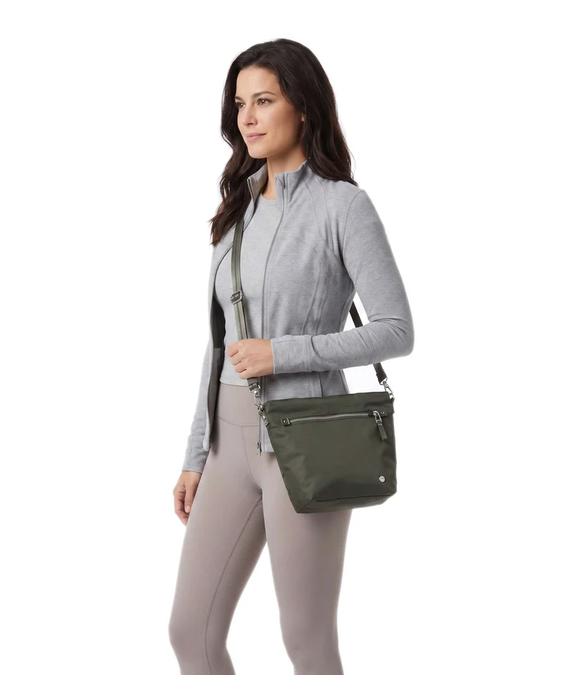 Pacsafe W Sac bandoulière olive