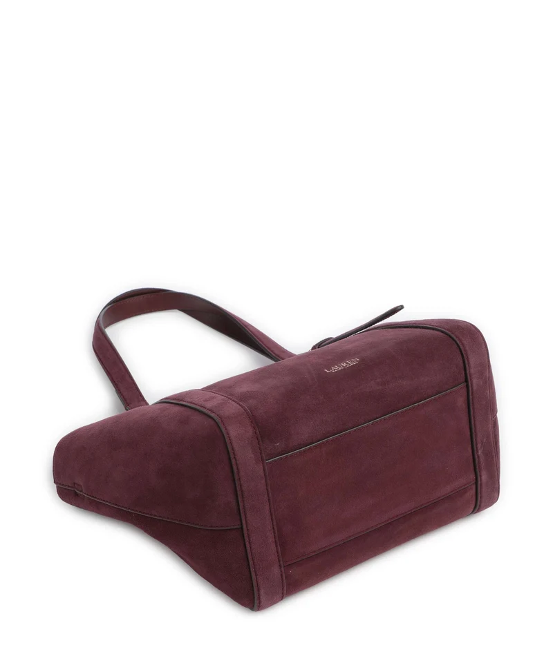 Lauren Ralph Lauren Tasha Small Cabas dark garnet