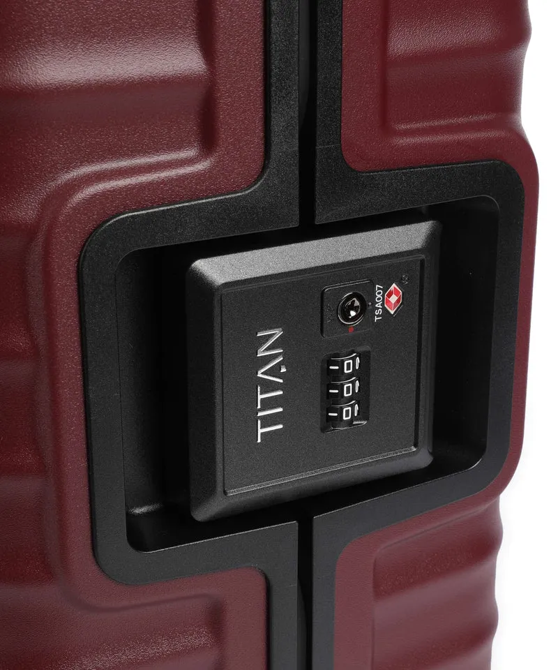 Titan Overseas Valise 4 roues emberwood red