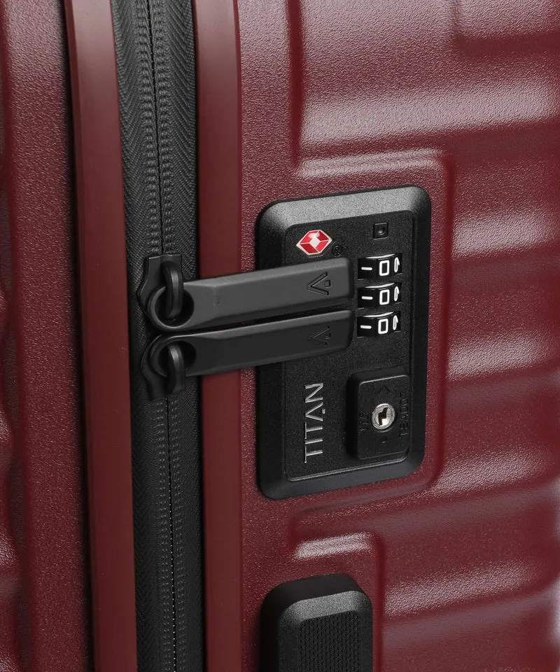 Titan Upgrade Valise 4 roues emberwood red