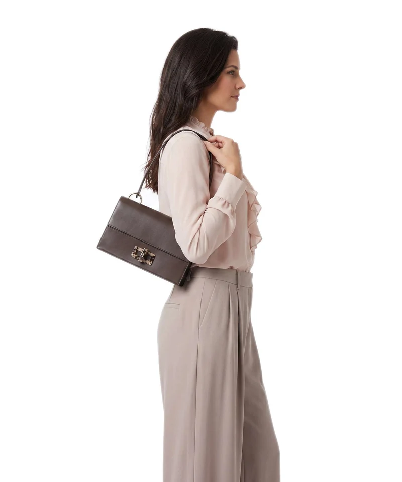 Furla Amelia M Sac porté épaule espresso