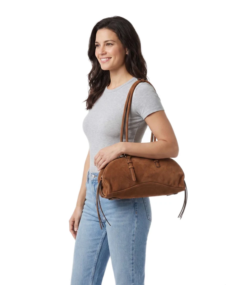 Liebeskind Capri Suede M Sac porté épaule brown