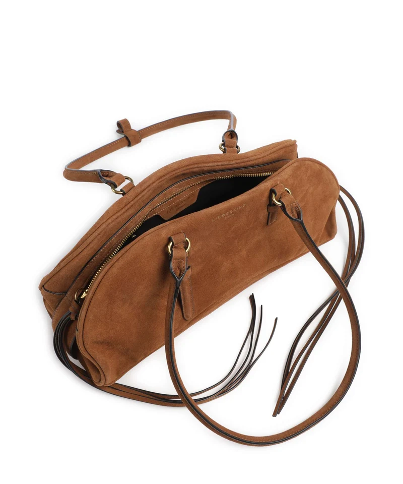 Liebeskind Capri Suede M Sac porté épaule brown