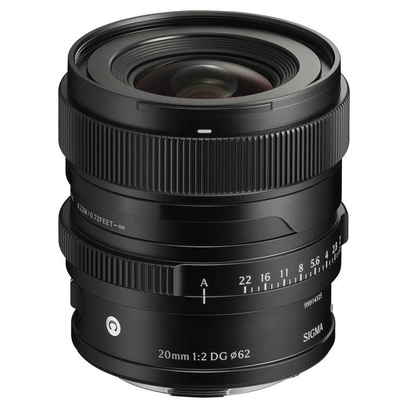 20mm f/2 DG Contemporain (Contemporary) Monture L Noir