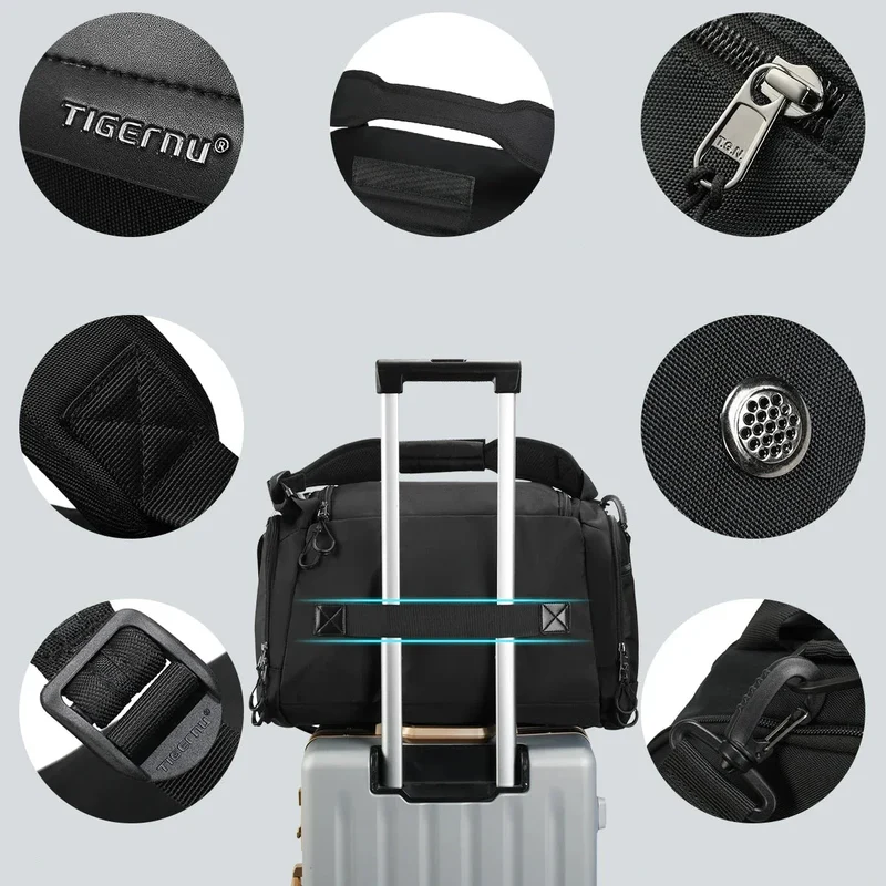 Sac de Voyage Convertible Homme | Compartiments Multiples Modulables
