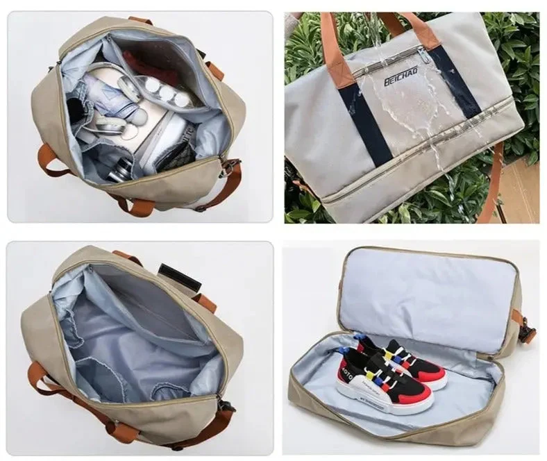 Sac de Voyage Compartiment Chaussures | Urbain et Spacieux