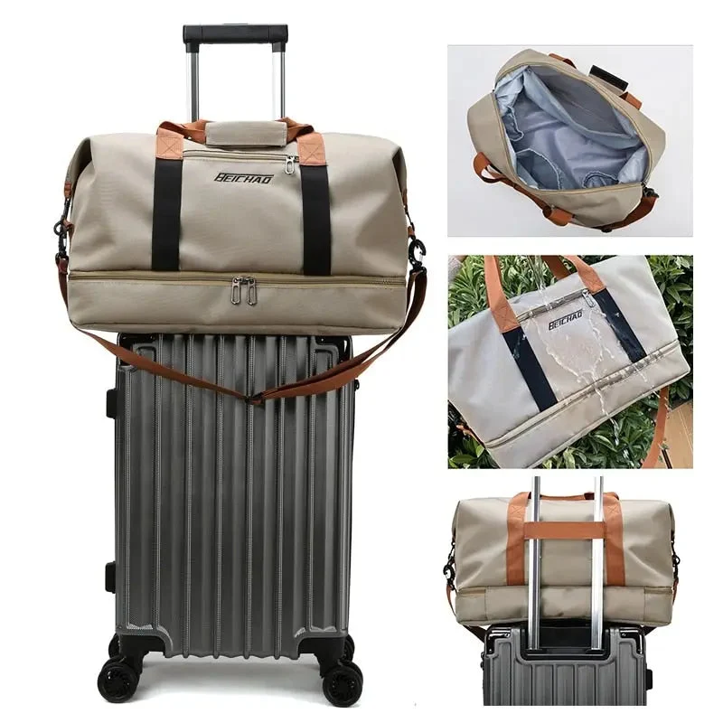 Sac de Voyage Compartiment Chaussures | Urbain et Spacieux