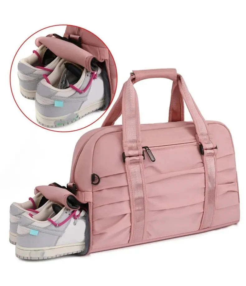 Sac de Voyage Cabine Femme | Nylon Compartiment Chaussures