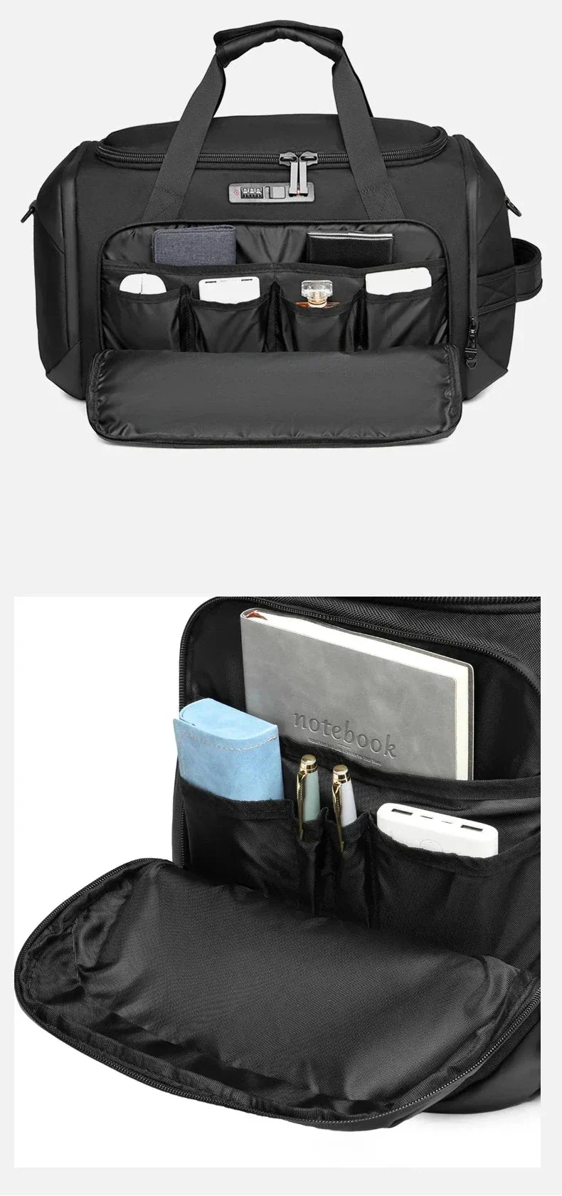 Sac de Voyage Antivol Homme | Code Tsa et Compartiments