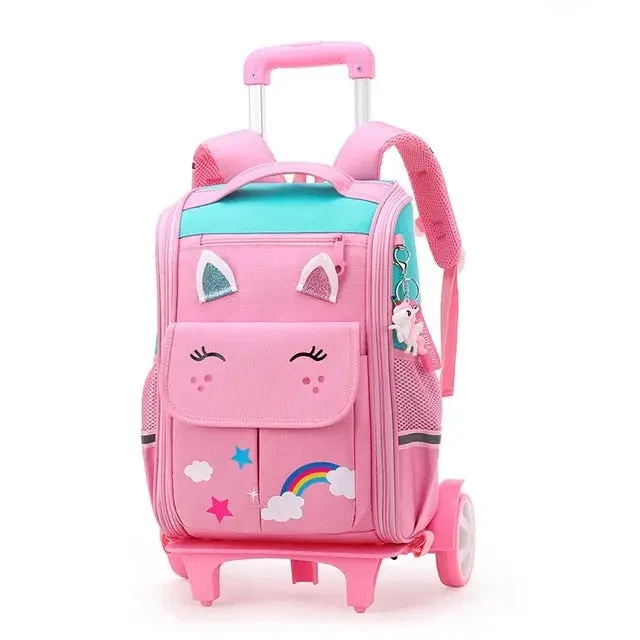 Sac de Voyage à Roulettes Enfant | Bretelles Rembourrées Pratiques