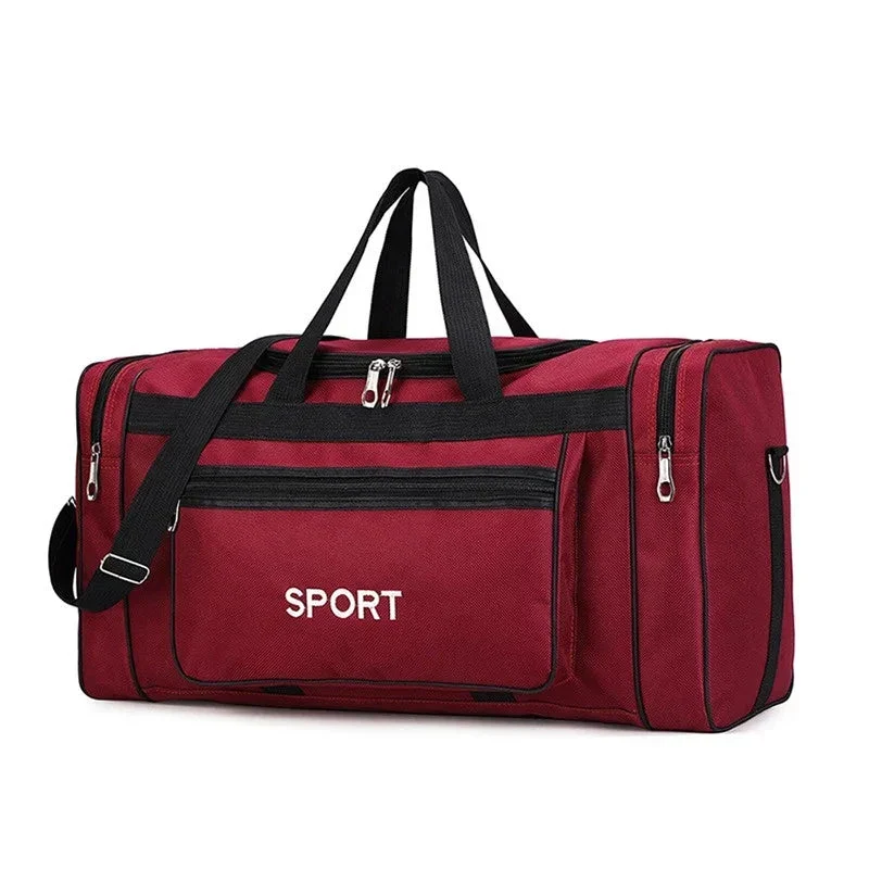 Sac de Sport Voyage Homme | Bandoulière Incluse Oxford-Polyester
