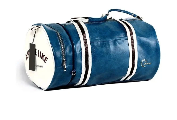 Sac de Sport Vintage Voyage | Grand Espace et Séparation Chaussures