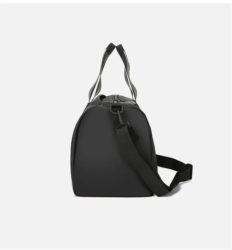 Sac de Sport Homme Polochon | Nylon Imperméable et Poches Multiples