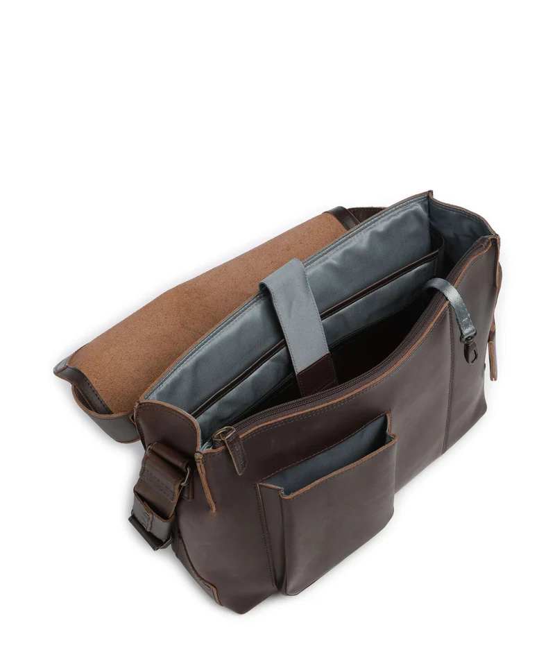 Aunts & Uncles Heritage Medium Judd Sac messager dark brown