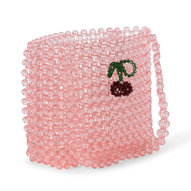 Borsa a spalla Perla con perline