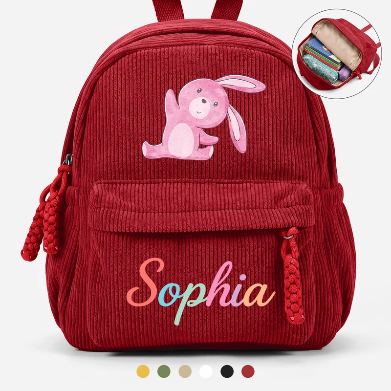 Cadeau Pour La Rentrée - Sac À Dos Personnalisé Enfant Avec Prénom