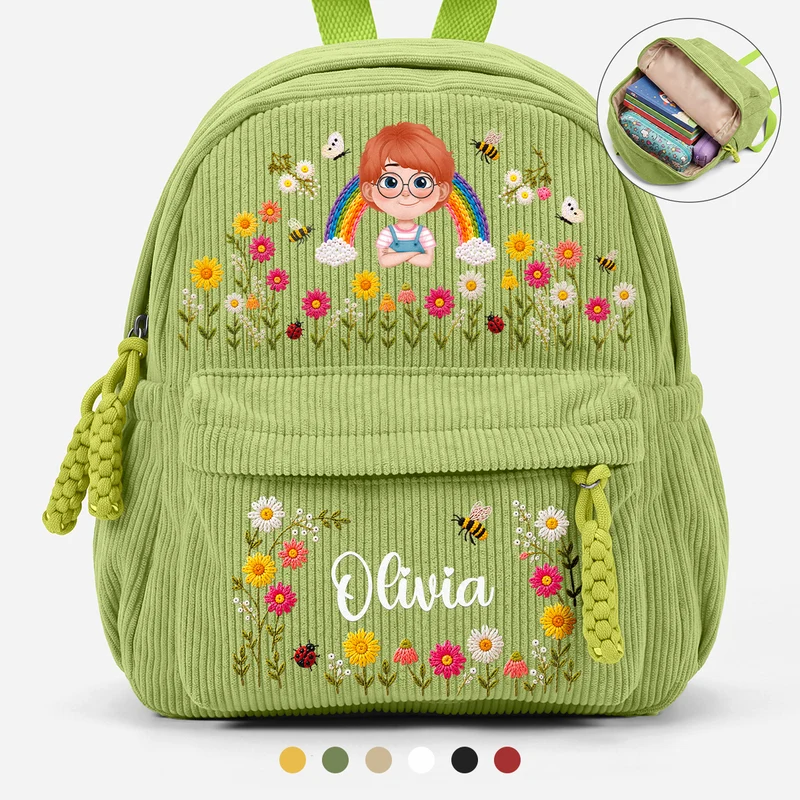 Cadeau Adorable Pour La Rentrée - Sac À Dos Personnalisé Enfant