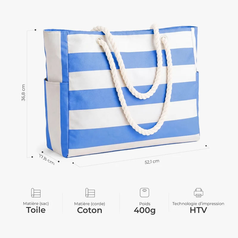 Vacances D’été De Prof - Sac De Plage Personnalisable
