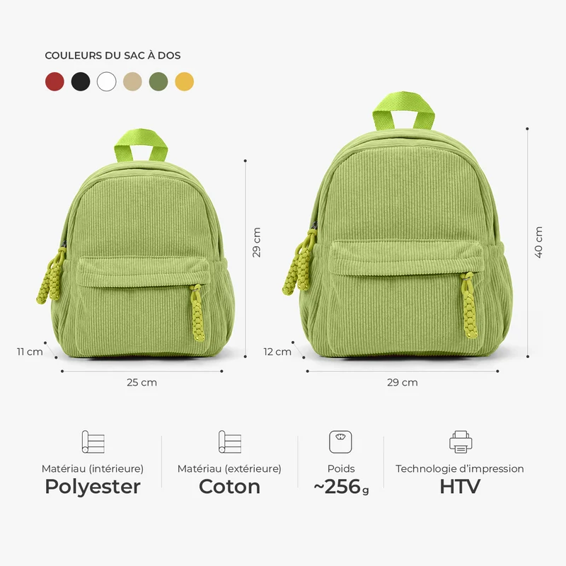 Cadeau Enfant Avec Prénom - Sac À Dos Maternelle Personnalisé