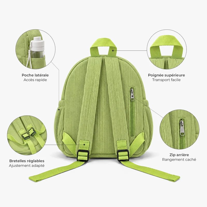 Cadeau Enfant Avec Prénom - Sac À Dos Maternelle Personnalisé