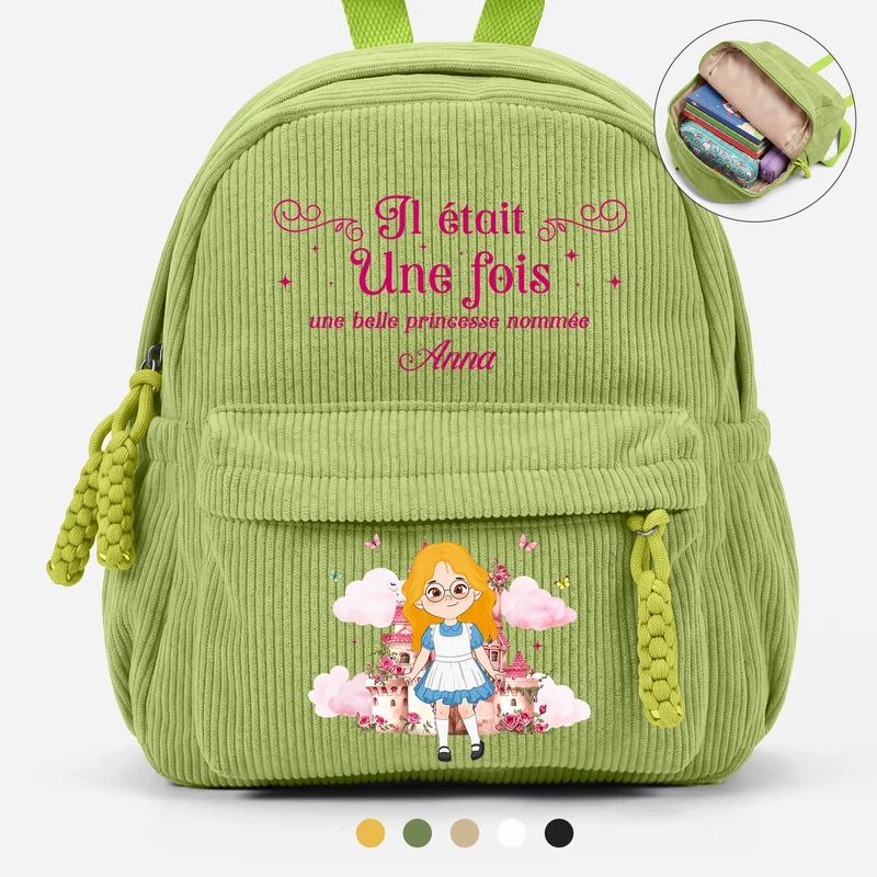 Il Était Une Fois - Sac À Dos Personnalisé Enfant