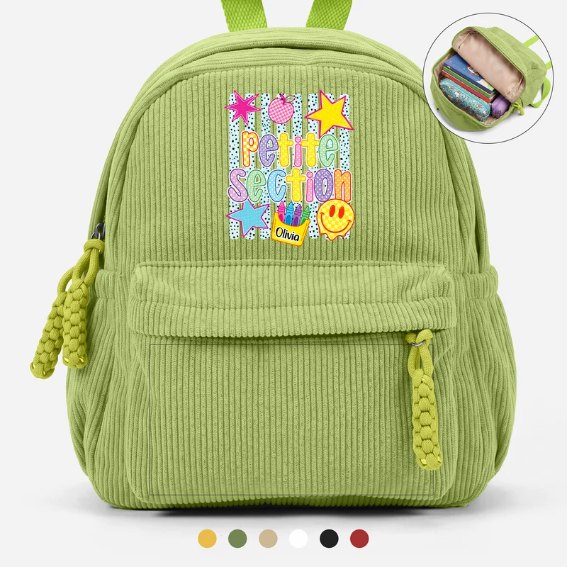 Cadeau Enfant Pour La Rentrée - Sac À Dos Maternelle Personnalisé