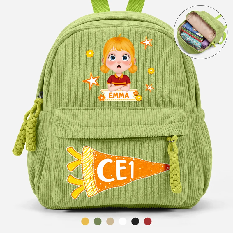 Cadeau Pour École Maternalle - Sac À Dos Enfant Personnalisable