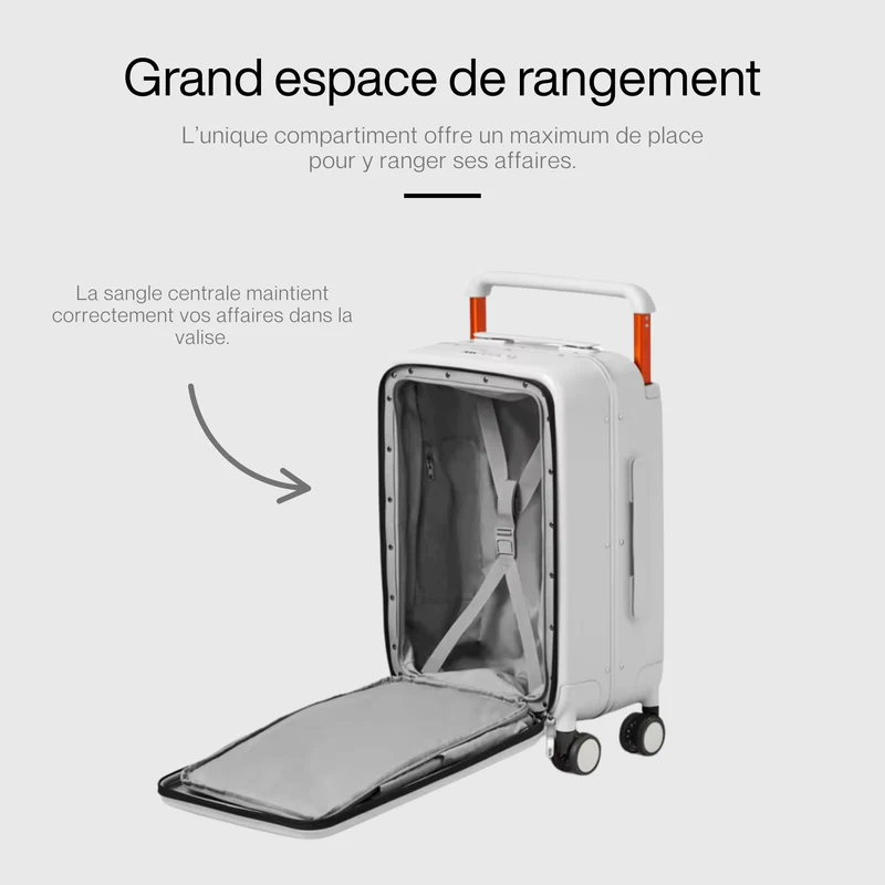 Valise de Voyage Robuste | Ouverture Frontale Pratique