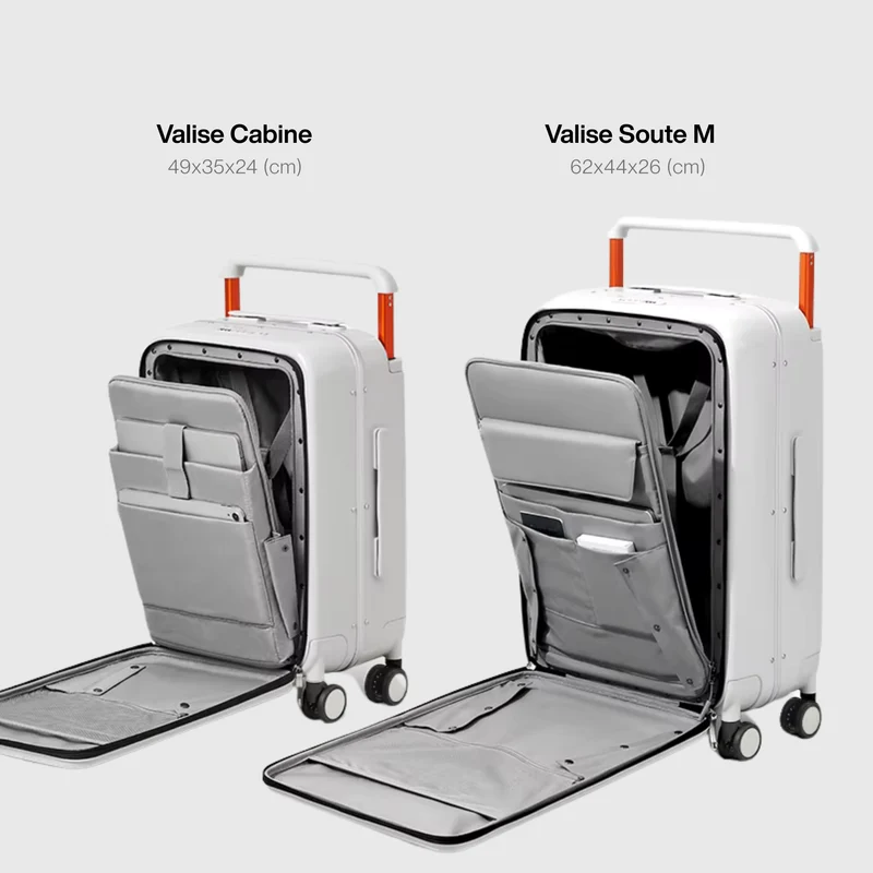 Valise de Voyage Robuste | Ouverture Frontale Pratique