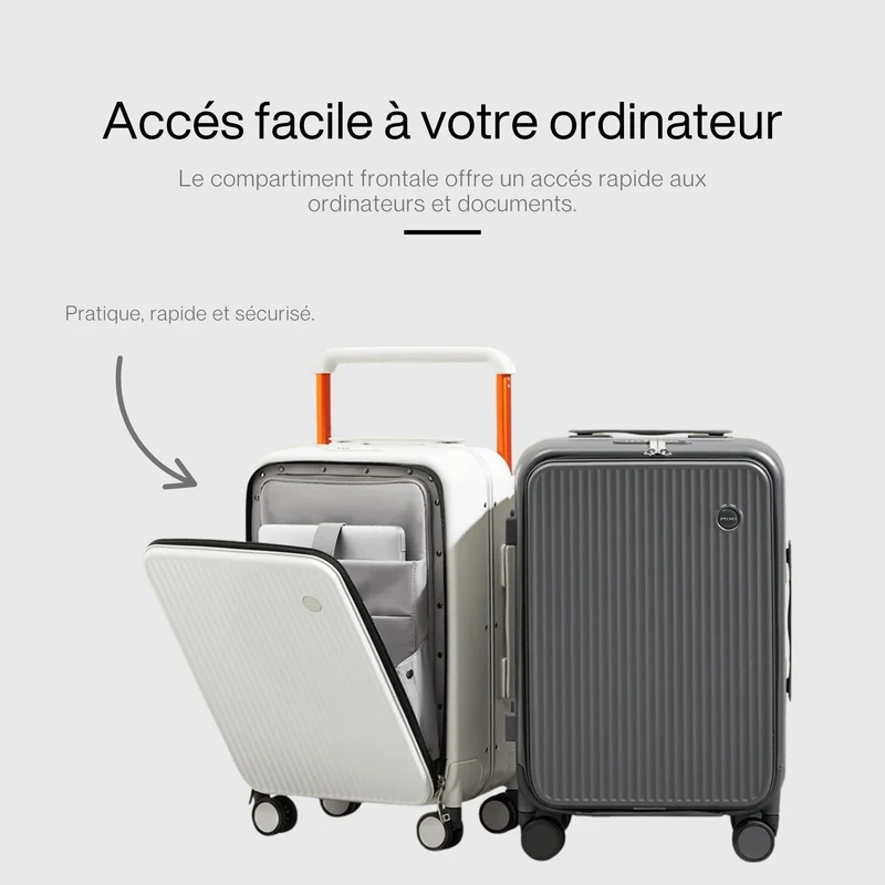 Valise de Voyage Robuste | Composite Tricouche Premium