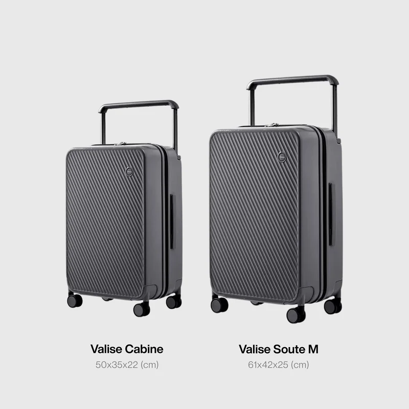 Valise de Voyage Robuste | Composite Tricouche Haut de Gamme