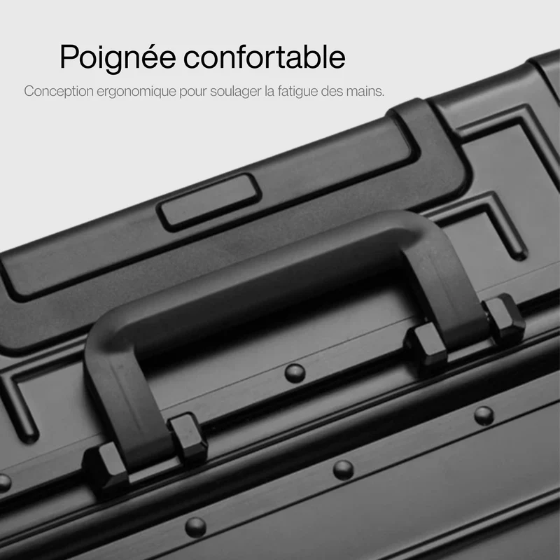 Valise de Voyage Aluminium | Sécurité Tsa Intégrée