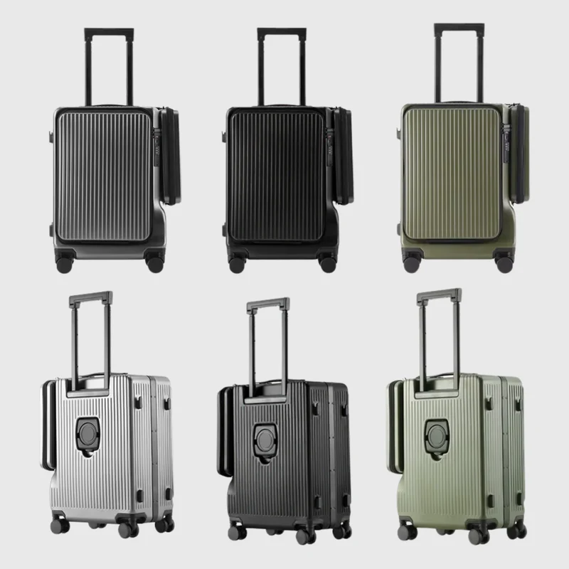 Valise Cabine Rigide Usb | Aluminium Haut de Gamme