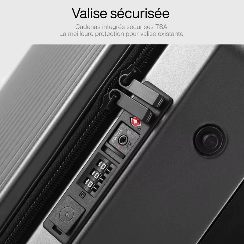 Valise Cabine Rigide Tsa | Composite 3 Couches Robuste